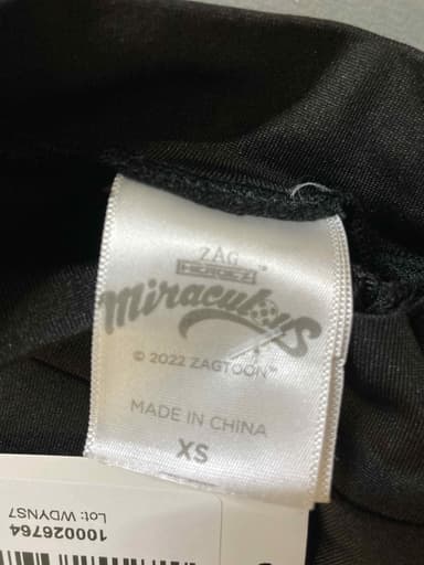 Miraculous Black Costume Jumpsuit XS