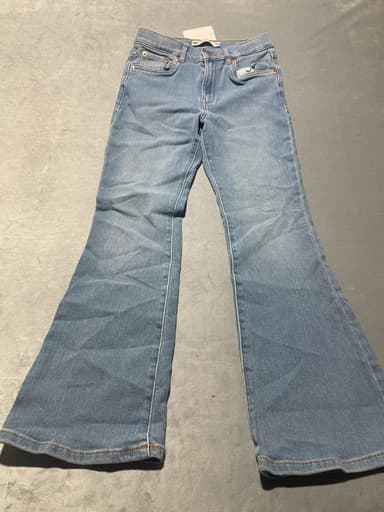Levi's Light Blue Denim Flare Jeans Size Size 14